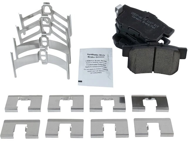 Rear Brake Pad Set For 2000-2009 Honda S2000 2001 2002 2003 2004 2005 DP556DC - Image 1 of 1