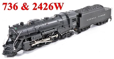Lionel PW 736 y 2426W (posiblemente REPINTURAS antiguas) /14/ 1950-54 Foto 1 de 4