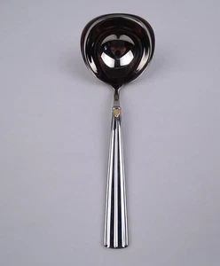 WMF ODEON Gold Saucenkelle L. 17,3 cm Vorleger aus Cromargan vergoldet - Picture 1 of 7