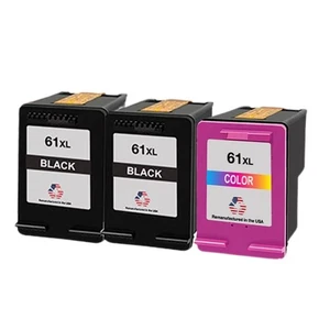 Compatible Ink Cartridge For HP 61XL Twin Black and Color-USA - Picture 1 of 2
