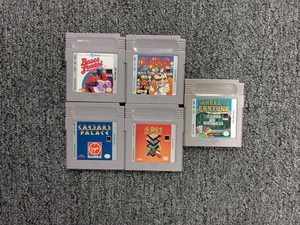 Nintendo Gameboy Lot Dr. Mario, Wheel Fortune Bases Loaded Caesars Palace getestet - Bild 1 von 1