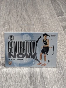 Nolan Traore Brooklyn Nets 2025 Topps Generation Now RC GN-19 - Picture 1 of 2