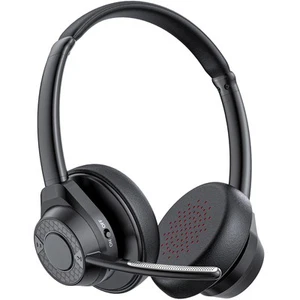 Bluetooth Headset, Wireless Bluetooth V5.4 Headphones with Microphone, Noise ... - Picture 1 of 9