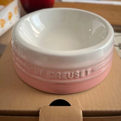 Le Creuset Small Dog Bowl Soleil 80ml Pink with Box Gift From Japan - Image 1 of 4