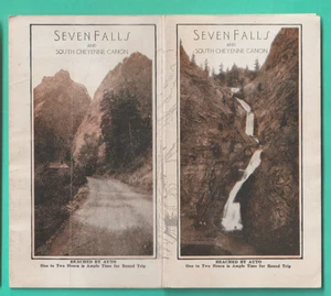 LIBRO DE COLECCIÓN DE SIETE CATARATAS Y SOUTH CHEYENNE CANYON CO - Imagen 1 de 4