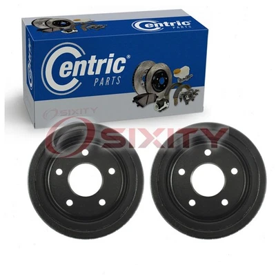 Tambores de freno traseros centrados 2 piezas para Pontiac Catalina 1977-1981 frenado ym Foto 1 de 4