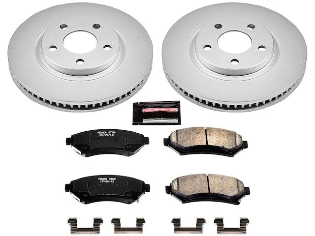 Kit de pastillas de freno delanteras y rotor para Pontiac Bonneville 2000-2005 2001 2002 GR445RJ Foto 1 de 1