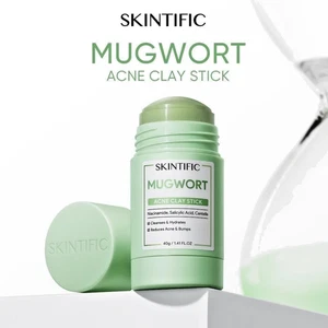 SKINTIFIC Bastone Maschera Argilla Acne Argilla Arrossamento 40g Riduce Arrossamenti Infiammazione Pori - Foto 1 di 6