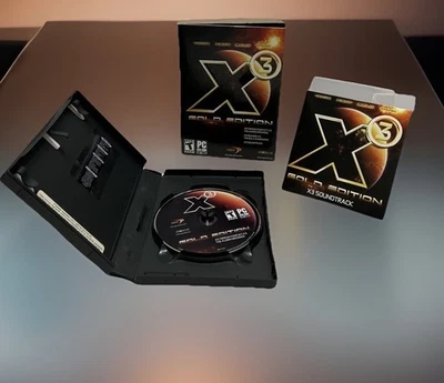 X3: Terran Conflict (Gold Edition) (PC, Game 2009 By IGS Great Condition. - Image 1 of 4