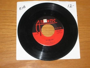 R&B 45 RPM - CHUCK WILLIS - ATLANTIC 1098 - "IT'S TOO LATE" + "KANSAS CITY WOMAN" - Bild 1 von 2
