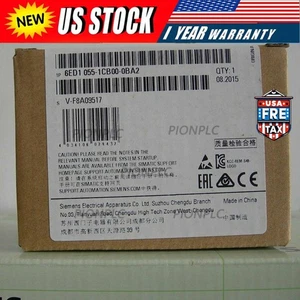 New Siemens 6ED1055-1CB00-0BA2 6ED10551CB000BA2 LOGO! DM8 24 expansion module - Picture 1 of 2