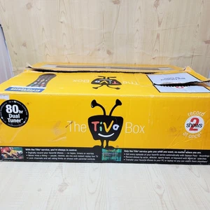 The TiVo Box TCD649080 DVR Digital Video Recorder Dual Tuner 80 hrs NEW OPEN BOX - Picture 1 of 9