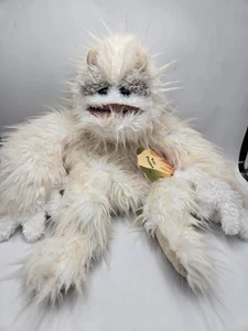 Folkmanis Big Happy Yeti Plush Hand Puppet 20" - STORY TIME ABOMINABLE SNOWMAN - Picture 1 of 7