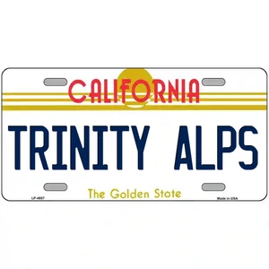 Trinity Alps California Blechschild - Bild 1 von 1