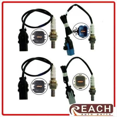 Sensor de oxígeno aguas arriba + aguas abajo 4 piezas para Kia Sedona 2002 2003 2004 2005 3,5 L Foto 1 de 4