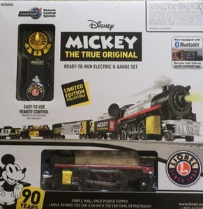 Set treno Lionel Disney Topolino vero originale nuovo con scatola o-gauge 90° anniversario - Foto 1 di 17