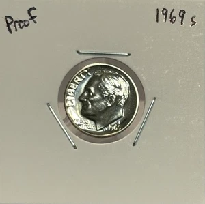 1969-S Proof Roosevelt Dime, Gem, Low Mintage! 🔥 - Picture 1 of 2