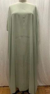 Luxurious 100 % Silk Georgette Rich Sage Green Fabric 1 yard & 13" Long 42:"Wide - Picture 1 of 11