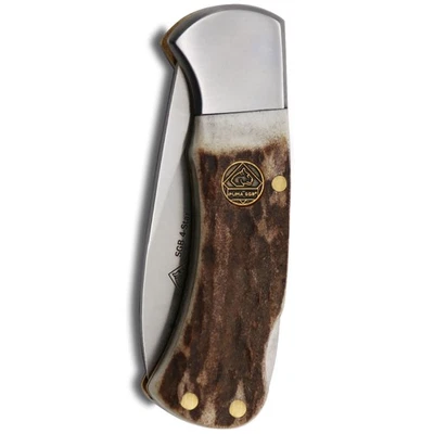 Puma SGB 4-Star Mini Taschenmesser Hirschhorngriff Klappmesser Klingenlänge 55mm - Bild 1 von 4