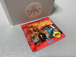 Eternal Champions (Sega Genesis) Ersatz Label - Bild 1 von 1