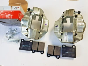 VW TYPE 3/PORSCHE 914/4 DISCBRAKECALIPERS FRONT, RIGHT+LEFT incl.Pads +Fit. Kits - Picture 1 of 2