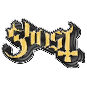 GHOST Metal Pin Badge: LOGO: classic yellow cross Official Merch fan gift £pbd - Picture 1 of 9