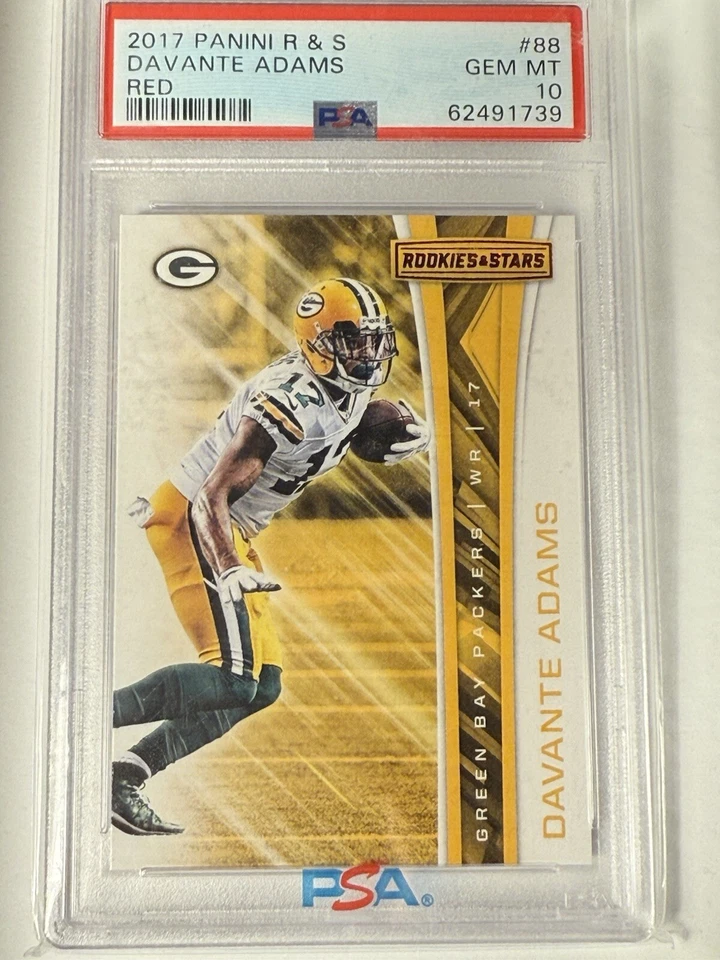 POP 1 🔥 2017 RED Panini Rookies & Stars - #88 Davante Adams - Image 1 of 3