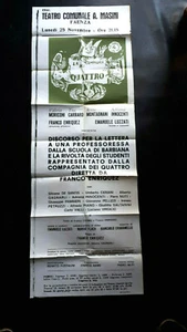 La Compagnia dei 4-Emanuele Luzzati - Lettera a una professoressa -Teatro Faenza - Foto 1 di 1