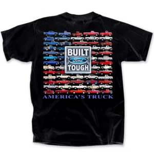Ford Truck America's Flag T-Shirt * F150 F250 F350 & MORE! * FREE USA SHIPPING! - Picture 1 of 3