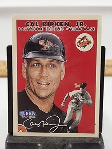 Fleer Tradition Cal Ripken Jr 353 Baltimore Orioles MLB 2000 béisbol #2 de 12 - Imagen 1 de 2