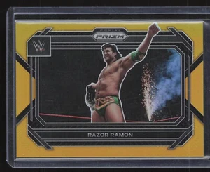 #/10 2023 Panini Prizm WWE Razor Ramon Scott Hall Gold Prizm #67 - Picture 1 of 2