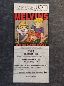 Melvins - Alte Konzertkarte -Ticket - unbenutzt - makellos - 1994 - Bild 1 von 2