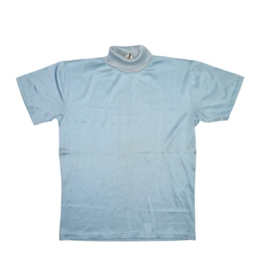 Camiseta deportiva vintage Brentwood Top para mujer M manga corta cuello alto sedosa Foto 1 de 4