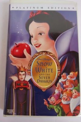 DISNEY'S SNOW WHITE & THE SEVEN DWARFS ~ VHS, 2001 ~ PLATINUM EDITION ~ 1+ SHIP - Image 1 of 3