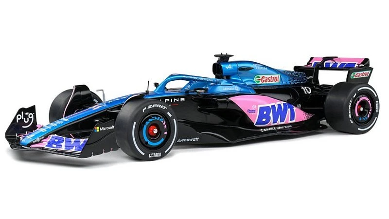 SOLIDO 1808805 ALPINE - F1 A523 TEAM BWT ALPINE PRESS LAUNCH LIVERY N 10 PIERRE