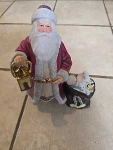 LENOX 1992 GRAND FATHER FROST FINE PORCELAIN FIGURINE 9" - Picture 1 of 11