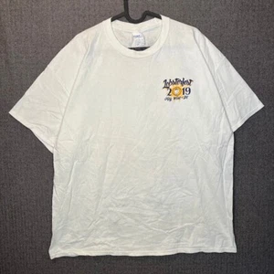 Port & Co Tshirt Men's 2XL White Graphic Print Lobsterfest 2019 Key West - Picture 1 of 14
