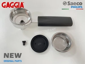 Saeco Gaggia Parts - Portafilter Complete Set for Nina, Sirena, Classic, Baby - Picture 1 of 5