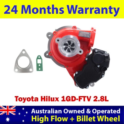 Turbocargador Billet de alto flujo GEN1 para Toyota Hilux 1GD-FTV 2,8 L Foto 1 de 4