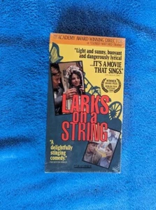 LARKS ON A STRING VHS Tape 1991 Czech Comedy Jiri Menzel Eng Subs NEW SEALED - Picture 1 of 4