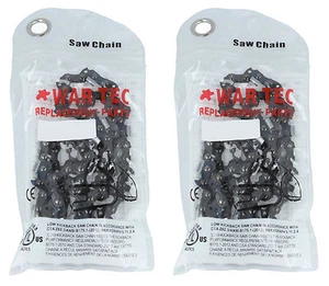 2 Stück Kettensägenkette 325 Teilung 058 oder 1,5 mm Stärke 78 Antriebsglied DL 4737-4 - Bild 1 von 3