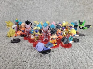 LOTE DE 38 MINI FIGURAS BANDAI DRAGON BALL Z Goku Vegeta Vegito con ENVÍO GRATUITO - Imagen 1 de 9