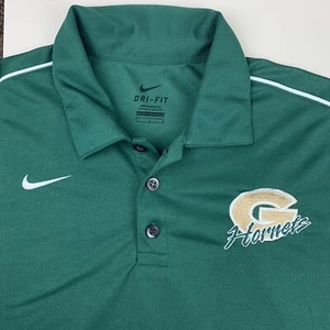 Polo Nike Dry Fit Shirt Taglia Large G Hornets Logo - Foto 1 di 5