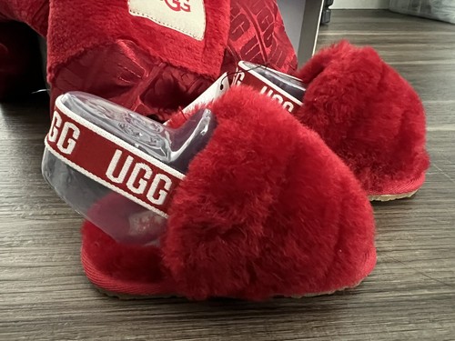 UGG Australia Fluff Yeah Slide Pantofole Ragazze 02 01