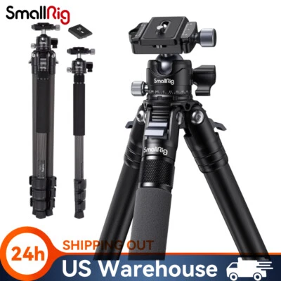 SmallRig Carbon Fiber 2-IN-1 Tripod Camera & Monopod Arca-Swiss Travel Tripod - Image 1 of 4