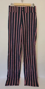 Boombah Ultimate Red White Blue Striped Baseball Softball Pants Size 30 Long - Picture 1 of 9