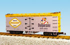 USA Trains G Scale U.S. REEFER CAR R16404 Buccaneer Beer Silver/Yellow 