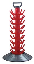 Scolabottiglie 81 posti con manico plastica