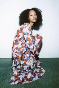 *AGOTADO* VESTIDO DE POPELÍN MIDI ESTAMPADO FLORAL MULTICOLOR ZARA MEDIANO NUEVO CON ETIQUETAS - Imagen 1 de 10