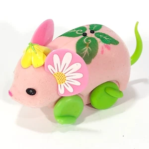 Little Live Pets Lil Mouse Parade Blossom Top Moves Sound Pink Green Flower Hat - Picture 1 of 12